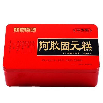 阿胶500克东阿县红枣阿胶糕 即食阿胶固元糕 驴皮阿胶块 厂家阿胶1盒图5