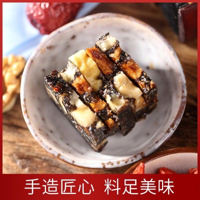 阿胶固元糕即食300g鳯胶堂山东东阿县枸杞核桃阿胶糕厂家批发2盒图3