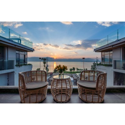 loft阳台海景家庭房图1