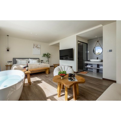 朝暮青峦·观景大床房-全屋地暖+弥散供氧图4