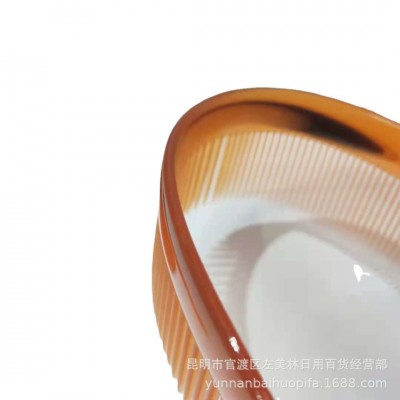 加厚仿牛筋梳 单包装抗弯折梳子 云南昆明一元两元店地摊梳子货源100把图5