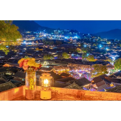 270度空中露台古城全景大床房图2