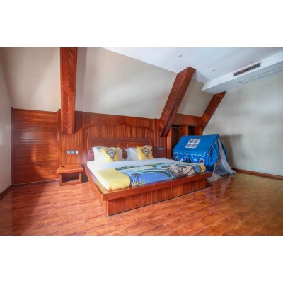 湄水晨曦·loft童真亲子房（270°孔雀楼观景露台+傣族匠心手工艺品+非遗传承匠心花梨雕刻家具+泰图1
