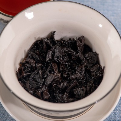 批发地摊茶普洱茶 云南 熟茶357克 陈年 老普洱 勐海干仓七子饼5个图4