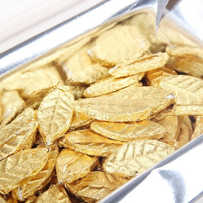 批发云南普洱金叶子勐海茶区古树黄金叶普洱茶熟茶新款金叶子5 00g1包图4