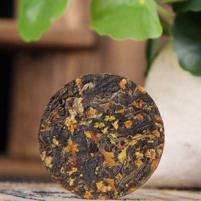 桂花红茶小时代特级茶叶茶饼薄片浓香型批发2024新茶凤庆红 茶小饼1斤图2