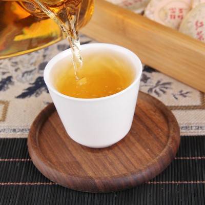 桂花红茶小时代特级茶叶茶饼薄片浓香型批发2024新茶凤庆红 茶小饼1斤图3