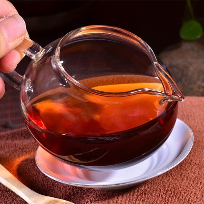 云南茶叶 普洱茶熟茶 糯米香 茶化石 碎银子 500克 散茶 厂家批发1斤图3