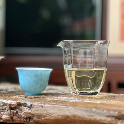 云南茶叶 普洱茶饼 生茶 饼茶 景迈茶 357克七子饼 手工压制 批发1饼图3