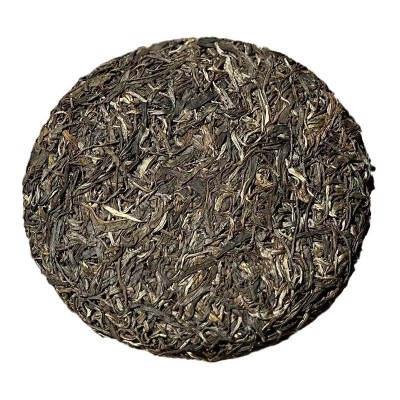 云南茶叶 普洱茶饼 生茶 饼茶 景迈茶 357克七子饼 手工压制 批发1饼图5