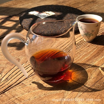云南茶叶 普洱茶饼 熟茶 勐海陈料宫廷 普洱茶熟茶 七子饼茶 批发1饼图2
