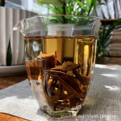 云南茶叶 秧塔古树冰白茶 月光白 单芽白毫银针 白茶七子饼茶散茶1斤图2