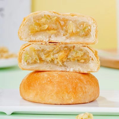 云南特产美食玫瑰鲜花饼东巴客年货大礼包玫瑰花饼糕点早餐一件代2件图3