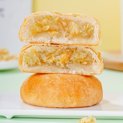 东巴客 鲜花饼 云南特产玫瑰花饼散装多口味糕点小吃休闲零食批发5件图4