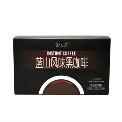 食之巅蓝山风味黑咖啡40袋云南小粒咖啡5盒图5