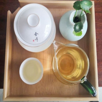 咏普号白茶 凤庆大叶种老白茶 产地古树叶子 不炒不揉不晒月光白2斤图2