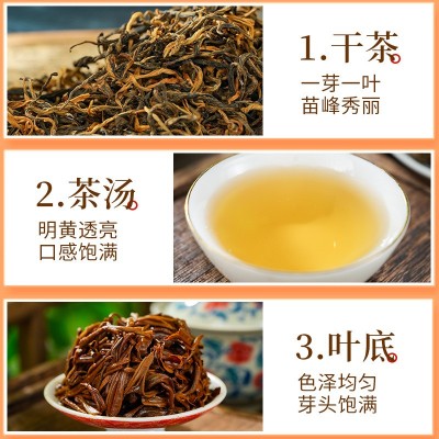 2024年新茶云南凤庆滇红茶一级金芽古树蜜香红茶茶叶散装批发500g1斤图2