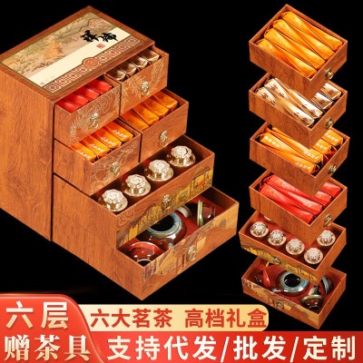 【高档六层】金骏眉茶叶小罐红茶礼盒装送人礼品伴手礼送礼批发1件图2