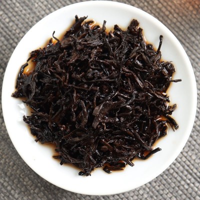 2012年宫廷散料普洱茶熟茶陈香普洱熟普润滑回甜云南普洱茶叶批发1斤图3