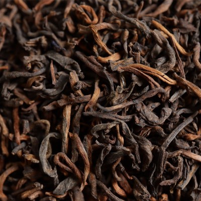 2012年宫廷散料普洱茶熟茶陈香普洱熟普润滑回甜云南普洱茶叶批发1斤