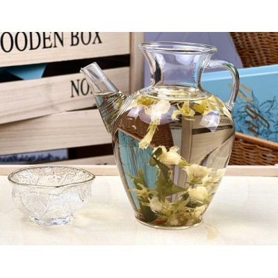花样里试管礼盒装纯花茶复合龙珠花茶花果餐饮用茶球散装茶散批茶5盒图3