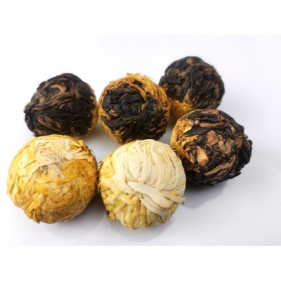 黄菊花加红茶新茶云南红茶金丝皇菊花红茶龙珠花球茶蜜香散装批发100个图3