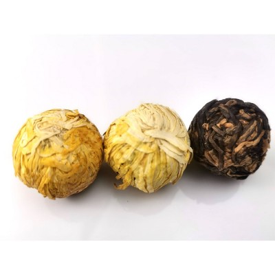黄菊花加红茶新茶云南红茶金丝皇菊花红茶龙珠花球茶蜜香散装批发100个
