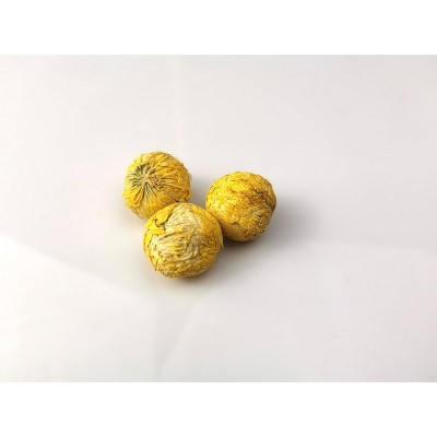 花样里菊花复合花珠2023年新茶云南金丝皇菊花绣球龙珠会开花花茶100个图2