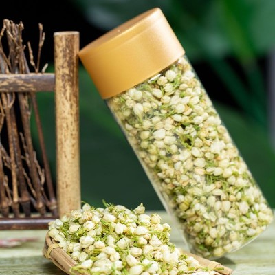 新货茉莉花干散装罐装茉莉花干花茶泡水40克罐装代发批发零售现货1罐