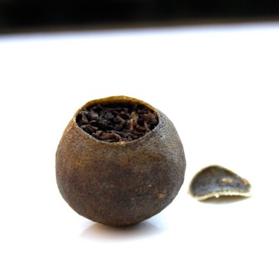 小青柑 陈皮宫廷级云南普洱柑普茶 10年陈500g散装年货  2斤图5