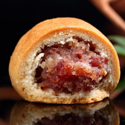 月饼厂家云南滇式月饼宣威火腿饼经典土特产老式云腿糕点批发直销10个图4
