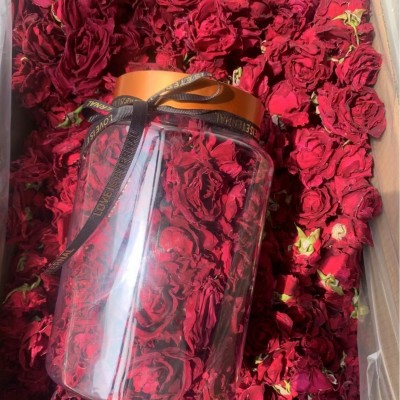 云南基地直发食用墨红玫瑰烘干 冻干玫瑰金边花冠养生花茶批发 6罐图5