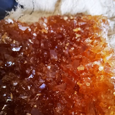 云南老冰糖土冰糖黄冰糖小粒甘蔗多晶冰糖块20斤整箱发货散装批发 1箱图3