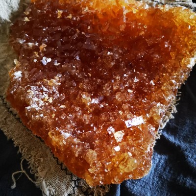 云南老冰糖土冰糖黄冰糖小粒甘蔗多晶冰糖块20斤整箱发货散装批发 1箱图5
