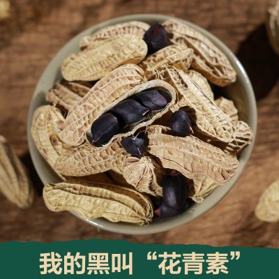 2024新货小粒黑花生带壳生的新货1KG黑皮农家原味云南镇沅特产 1千克图5