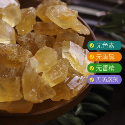 云南老冰糖小粒黄冰糖特产手工老式多晶冰糖块3斤罐装1斤 袋装包邮 1袋图4