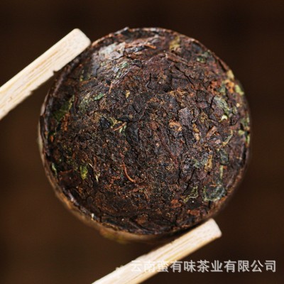 批发云南普洱茶叶15# 糯香小沱茶熟茶（红盒）迷你小沱茶 厂家直销10盒图3