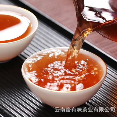 批发云南普洱茶叶15# 糯香小沱茶熟茶（红盒）迷你小沱茶 厂家直销10盒图4