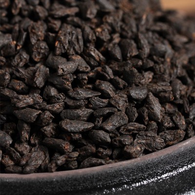 糯米香 茶化石普洱熟茶云南糯香普洱茶熟普老茶头茶叶批发碎银子2斤图3