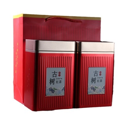 云南古树红茶滇红茶500克礼盒装功夫红茶茶叶礼盒装高档送人1斤图5