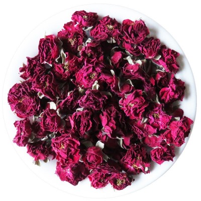 云南金边玫瑰花冠烘干冻干玫瑰花茶另大量批发花草茶产 地现货直供1斤图4