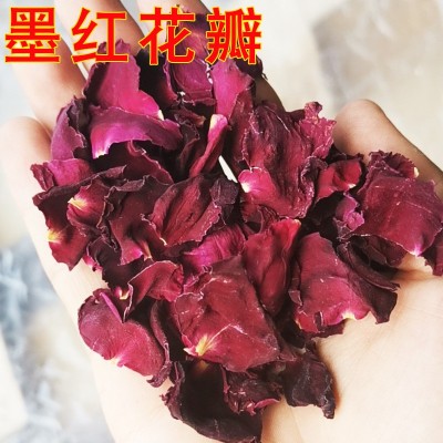 墨红玫瑰花瓣 干玫瑰花瓣食用干花泡澡另大量批发花草茶 产地直供2斤图2