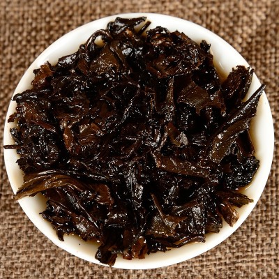 批发云南普洱茶 老班章古树普洱茶357g普洱熟茶七子饼茶金芽熟茶1斤图4