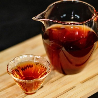砖茶批发 茶叶云南普洱茶 老班章老树 普洱熟茶 2012年250g茶砖1块图3