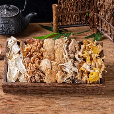 山珍菌菇干货批发礼盒伴手礼食用菌滋补菌菇汤料包新年送礼大礼包2盒图3