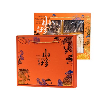 山珍菌菇干货批发礼盒伴手礼食用菌滋补菌菇汤料包新年送礼大礼包2盒图4