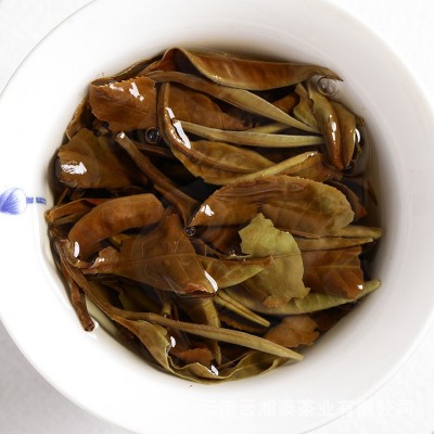 批发 云南白茶 2024年明前月光白一芽二叶 景迈月光美人 散茶1斤