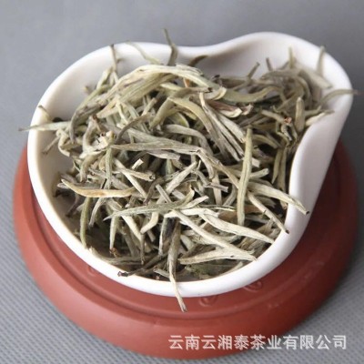 批发 云南白毫银针 2024年月光白单芽 （小芽 ）老树茶 明前春茶1斤