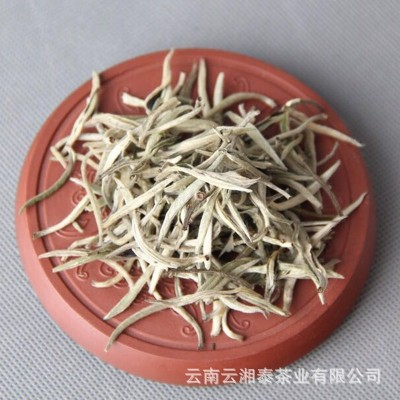 批发 云南白毫银针 2024年月光白单芽 （小芽 ）老树茶 明前春茶1斤图3