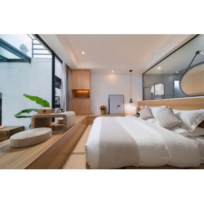 隐栖·院景榻榻米大床房( 智能客控·金可儿床垫·智能马桶·恒温花洒·徕芬吹风机）图3